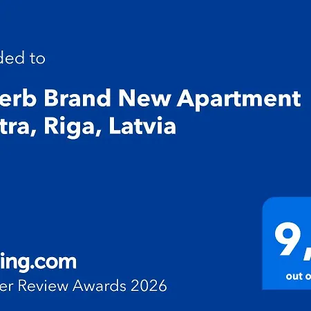 Lägenhet Superb Brand New Centra, Riga, Latvia